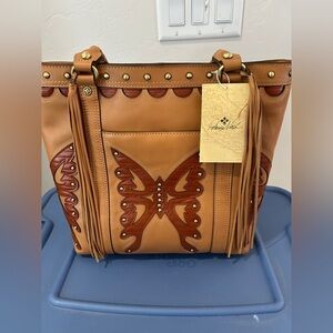Patricia Nash Rena Tote Western Lux  New
